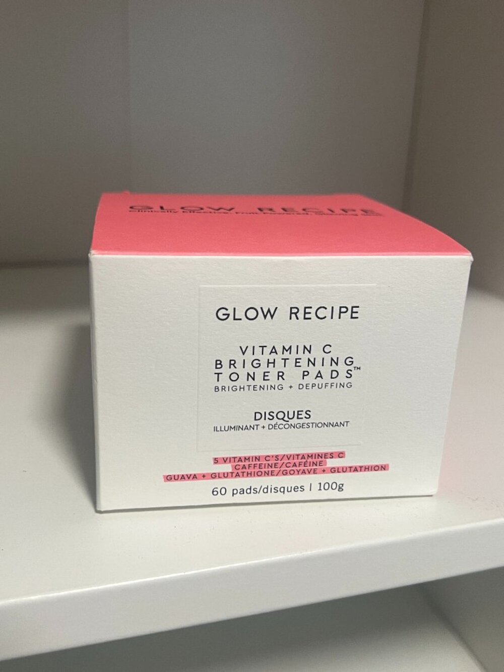 Glow Recipe Vitamin C Brightening Toner Pads